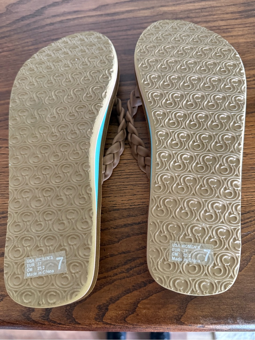 Cobian leather flip flops - Picture 3 of 4